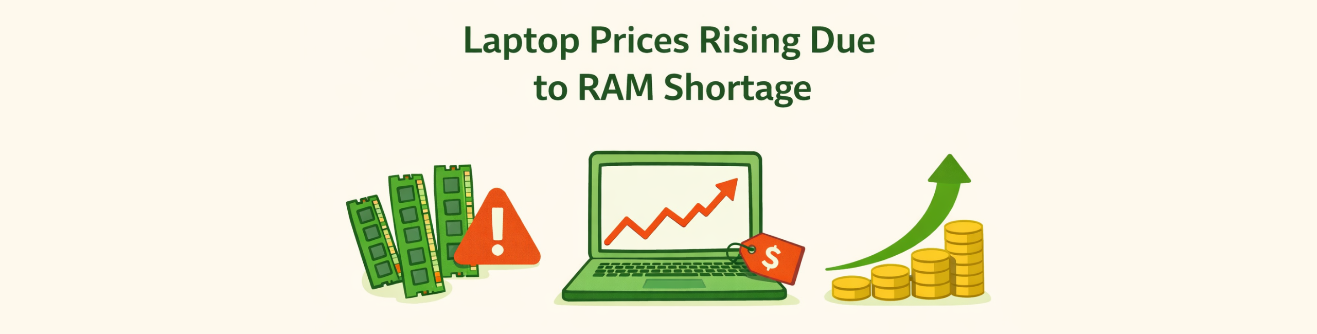 Laptop prices rising due to RAM shortage